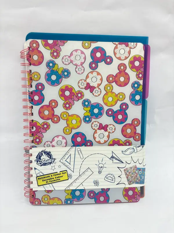 ชุดสมุดโน้ตและแฟ้มลายมินนี่เมาส์ Disney Notebook & Folder Set