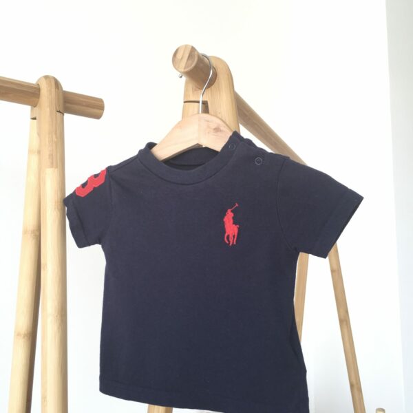Ralph Lauren Shirt เสื้อยืดคอกลมโปโลสีน้ำเงิน