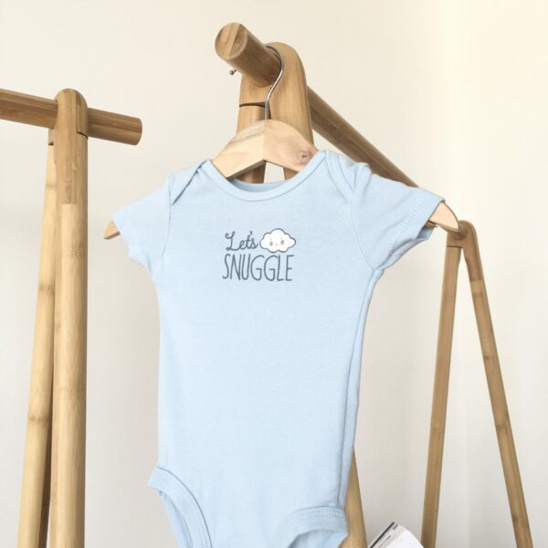 Let's Snuggle Body suit ชุดบอดี้สูทลายสกรีนSnuggle