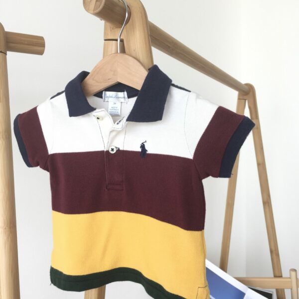 Ralph Lauren Shirt เสื้อเชิ้ตโปโลคอปกลายทาง