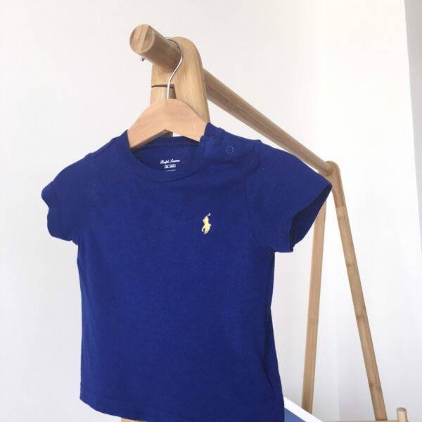 Ralph Lauren Shirt เสื้อยืดคอกลมโปโลสีน้ำเงิน