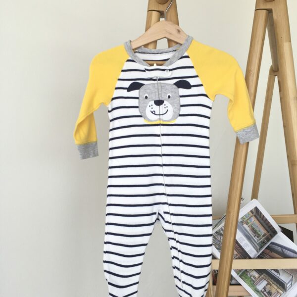 Dog Pajamas ชุดนอนคอกลมขายาวลายน้องหมา