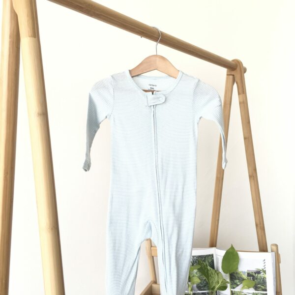 Striped Pajamas ชุดนอนคอกลมขายาวลายขวาง