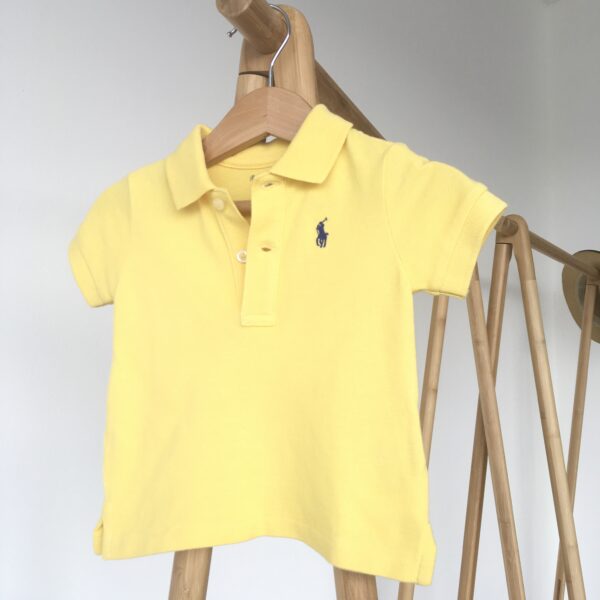 Ralph Lauren Polo Shirt เสื้อเชิ้ตคอปกโปโลสีเหลือง