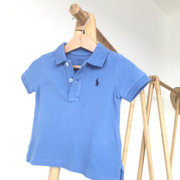 Ralph Lauren Polo Shirt เสื้อเชิ้ตคอปกโปโลสีฟ้า