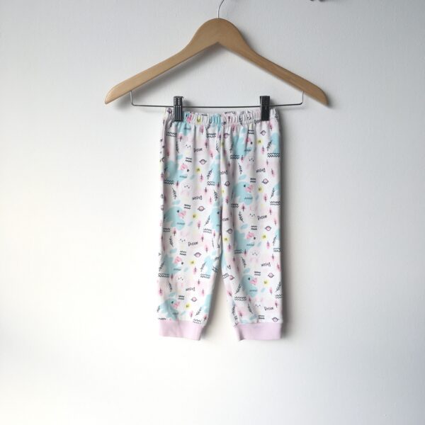 Rabbit pants กางเกงขาวยาว ลายกระต่าย