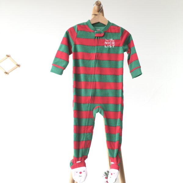 Striped Pajamas ชุดนอนขายาวแขนยาว ลายขวาง