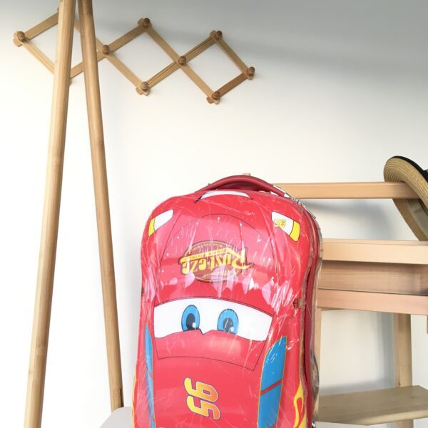 Cars Baby Boys 3D CHaracter Shool กระเป๋ารถเข็น