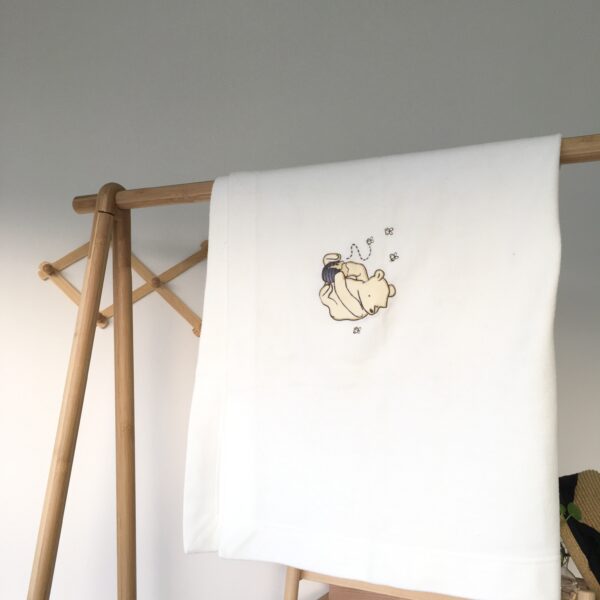 Disney Baby Pooh Blanket ผ้าเช็ดตัวลายหมีพูห์