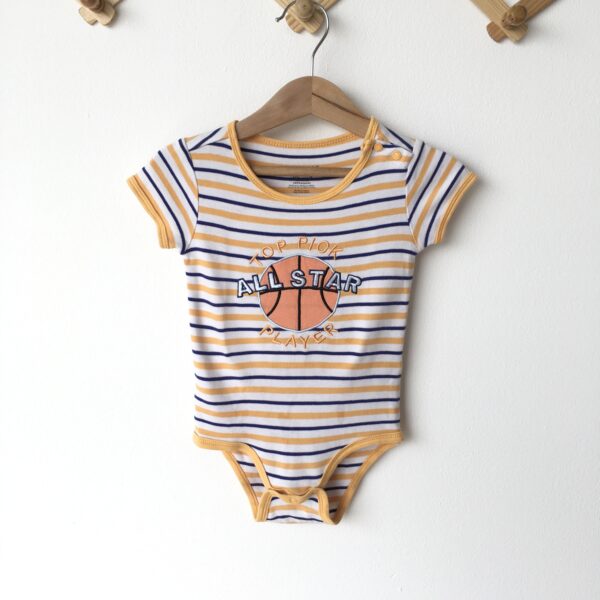 All star Bodysuit ชุดบอดี้สูทขาสั้นลายปักAll star