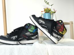 Reebok Freestyle Hi News รองเท้าผ้าใบสำหรับเด็ก