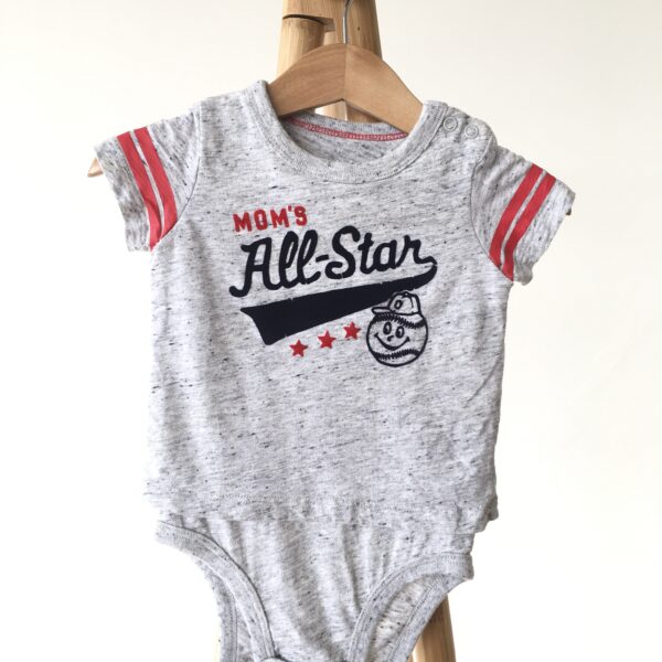 All Star Body suit ชุดบอดี้สูทขาสั้นลาย All Star