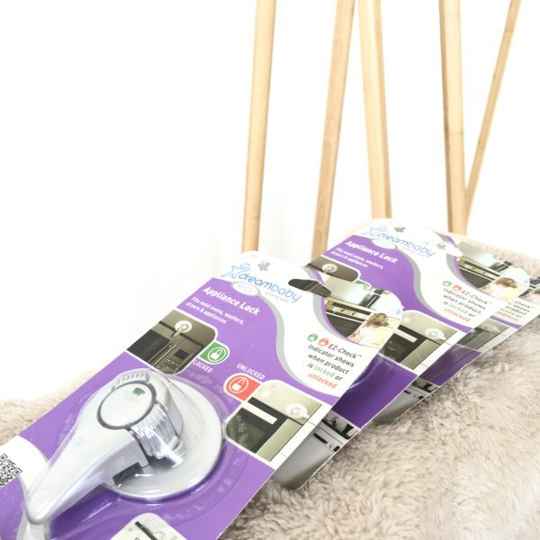 Dreambaby Swivel Oven and Appliance Lock with EZY-Check Indicator (3 Pack) อุปกรณ์ล็อคป้องกันเด็กเปิด-ปิด