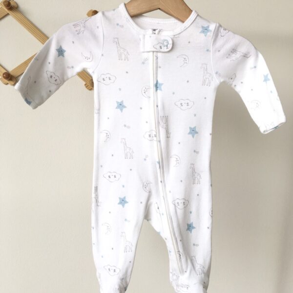 Stars Pajamas ชุดนอนคอกลมขายาวลายดวงดาว
