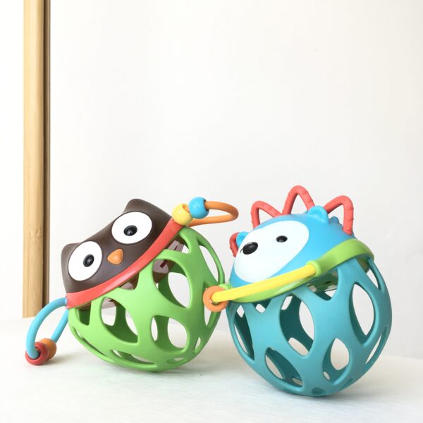 Roll Around Owl & Roll Around Rattles ยางกัดสำหรับเด็ก