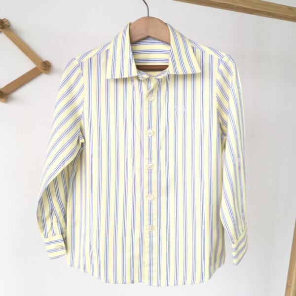 Shirt เสื้อเชิ้ตแขนยาวลายทาง