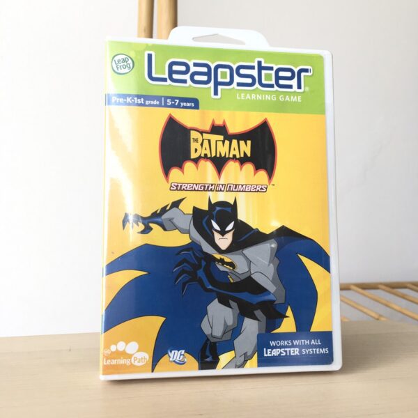 Leapster Batman ตลับเกมการเรียนรู้