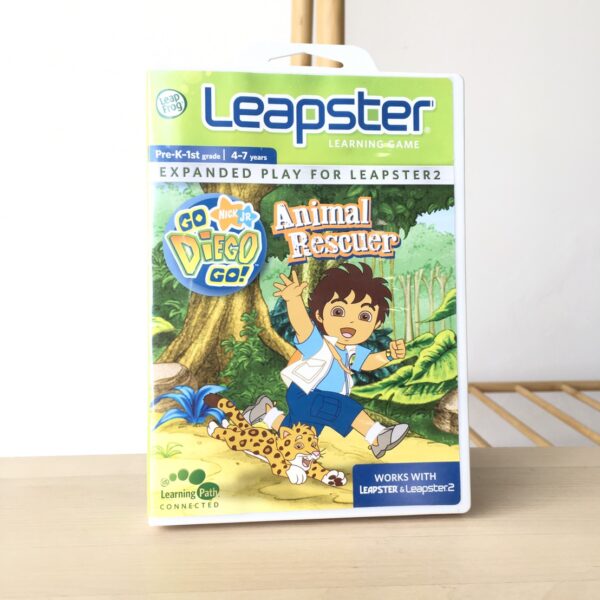 Leapster Animal Rescuer ตลับเกมการเรียนรู้