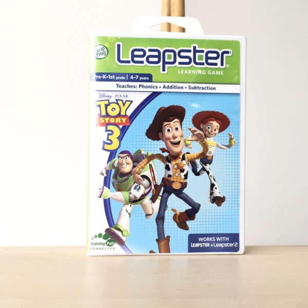 Leapster toy story 3 ตลับเกมการเรียนรู้