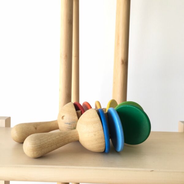 Clatter Orchard ของเล่นไม้กรับสายรุ้ง