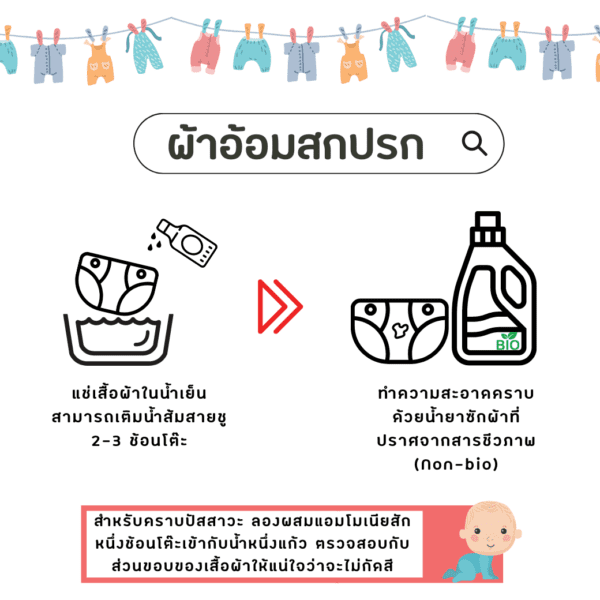 ผ้าอ้อมสกปรก