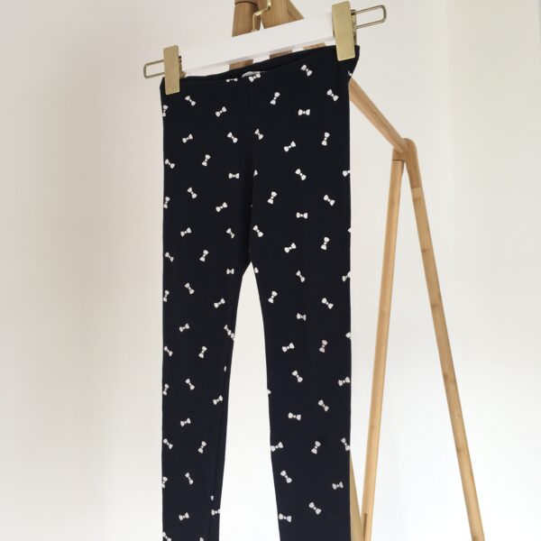Bow Leggings กางเกงเลกกิ้งลายโบว์