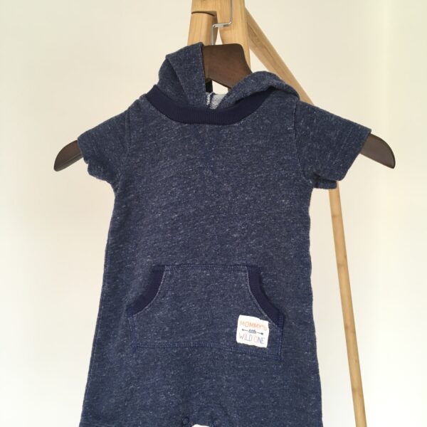 Mommy's Wild One Body suit เสื้อบอดี้สูทสีกรม