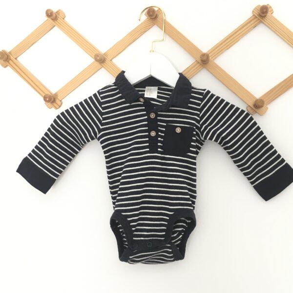 Cotton Bodysuits บอดี้สูทคอปกลายทางสุดเท่ห์