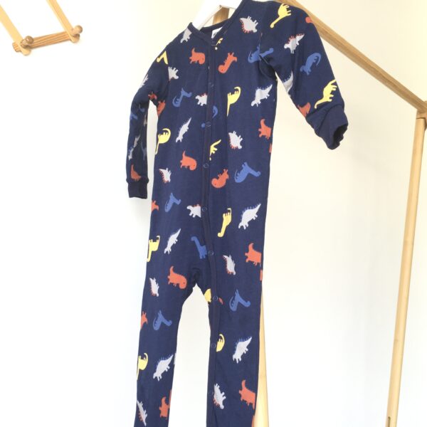 All-in-one Pyjamas ชุดนอนลายไดโนเสาร์สีสันสดใส