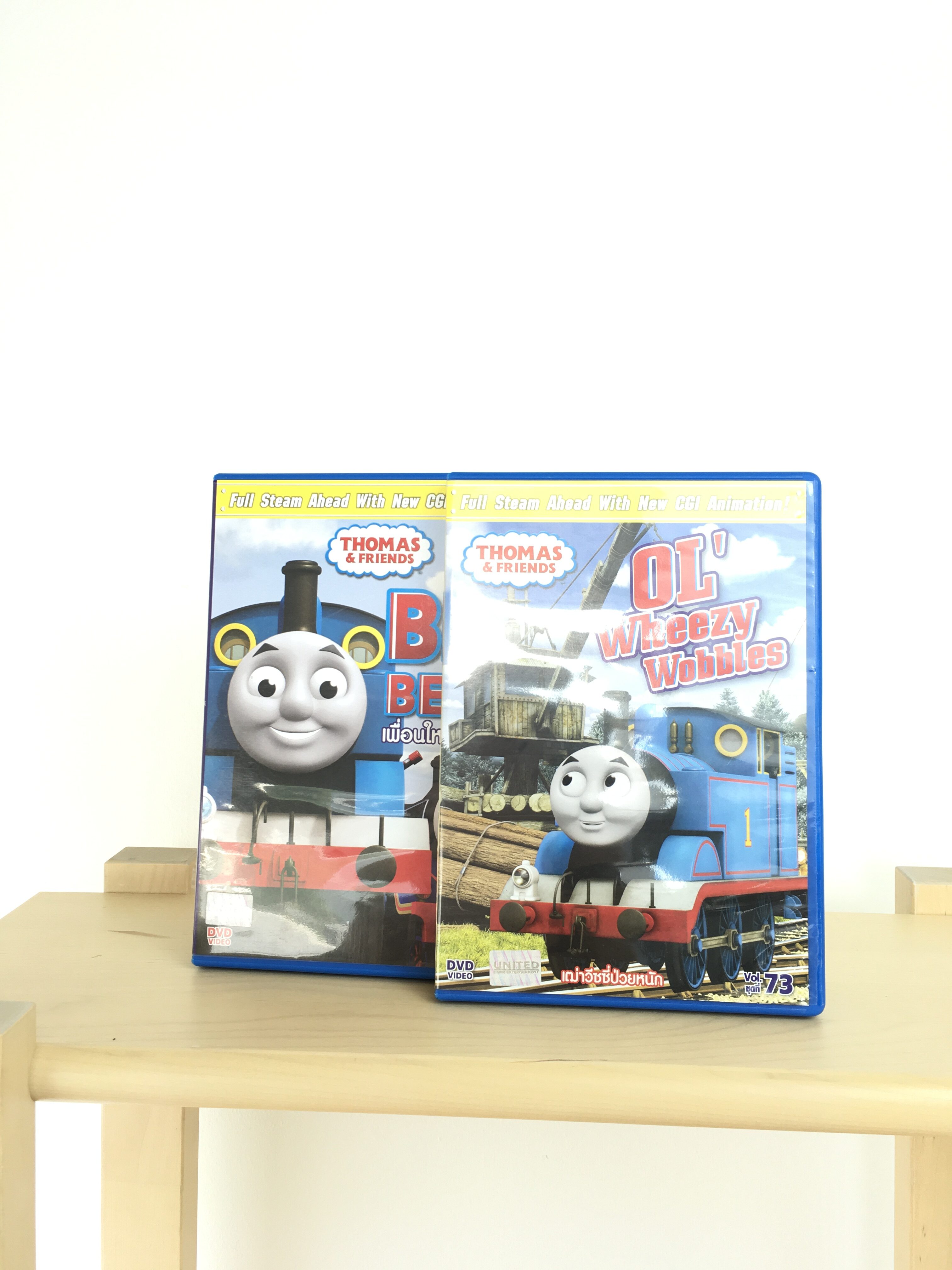 DVD learning materials สื่อการเรียนรู้ เรื่องThomas &amp; Friends แพค2ตอน