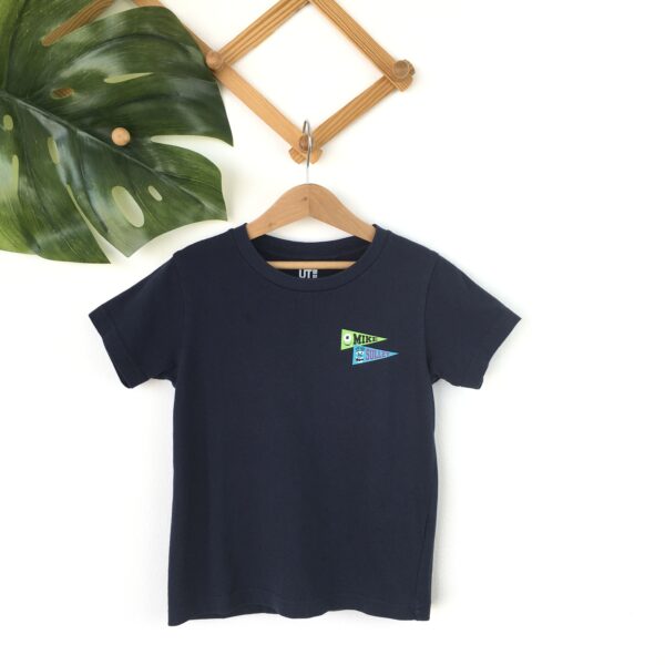 T-shirt monster MIKE & SULLEYเสื้อยืดสีกรมสัตว์ประหลาด