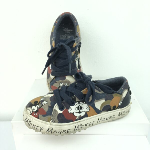 Mickey Shoes รองเท้าผ้าใบลายมิกกี้