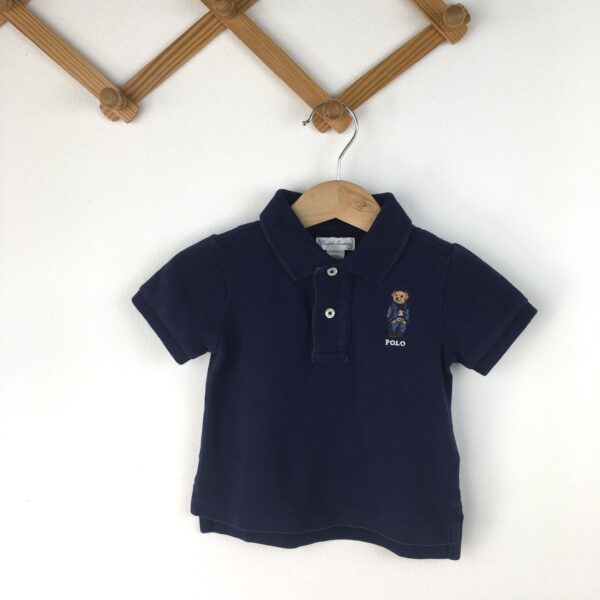 Ralph Lauren Polo Shirt เสื้อเชิ้ตคอปกโปโลสีกรม