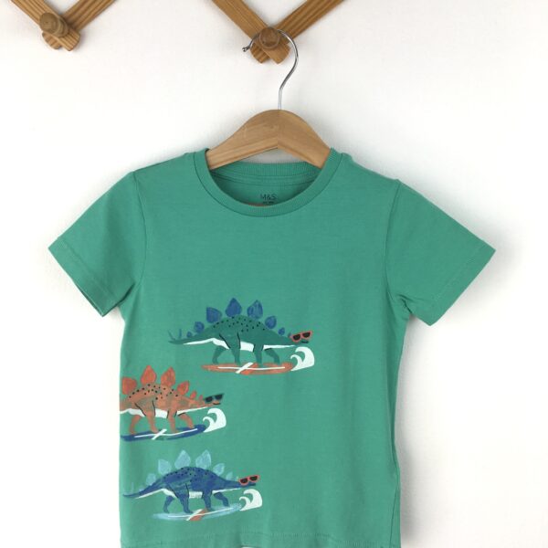T-Shirt 3 Dinosaurs เสื้อยืดลายไดโนเสาร์3ตัว