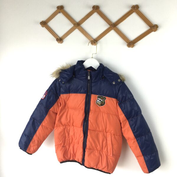 Orange Hoodie Jacket เสื้อแจ็คเก็ตมีฮู้ดสีส้ม