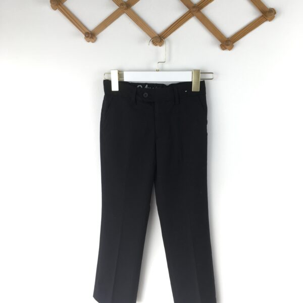 Pants กางเกงขายาวลายเส้นสีดำ