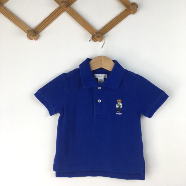 Ralph Lauren Polo Shirt เสื้อเชิ้ตคอปกโปโลสีน้ำเงิน
