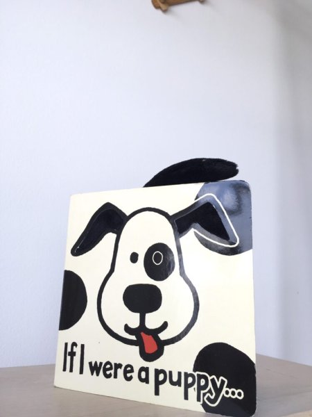 IF I were a puppy book หนังสือถ้าฉันเป็นลูกสุนัข